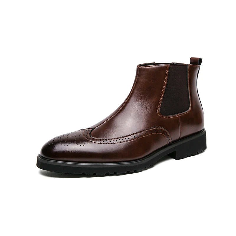Tomás - Botines Chelsea Brogue