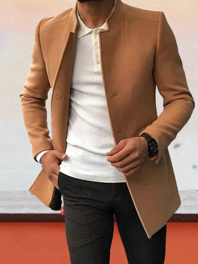 Miguel - Blazer de Tweed Liso