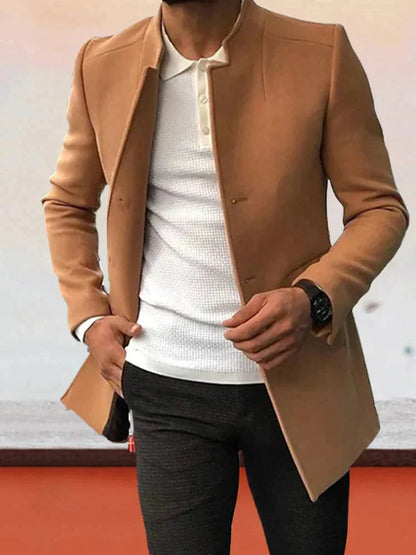 Miguel - Blazer de Tweed Liso
