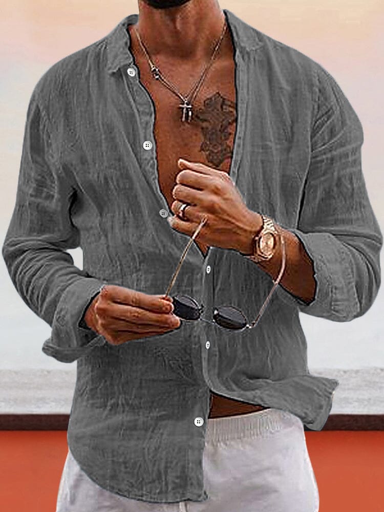 Mario - Camisa de Algodón Suave