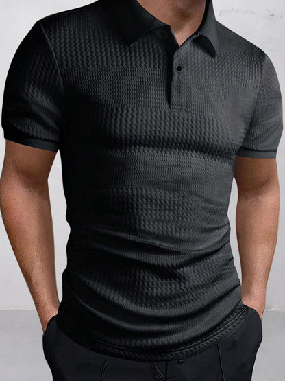 Juan - Polo de Jacquard Elegante
