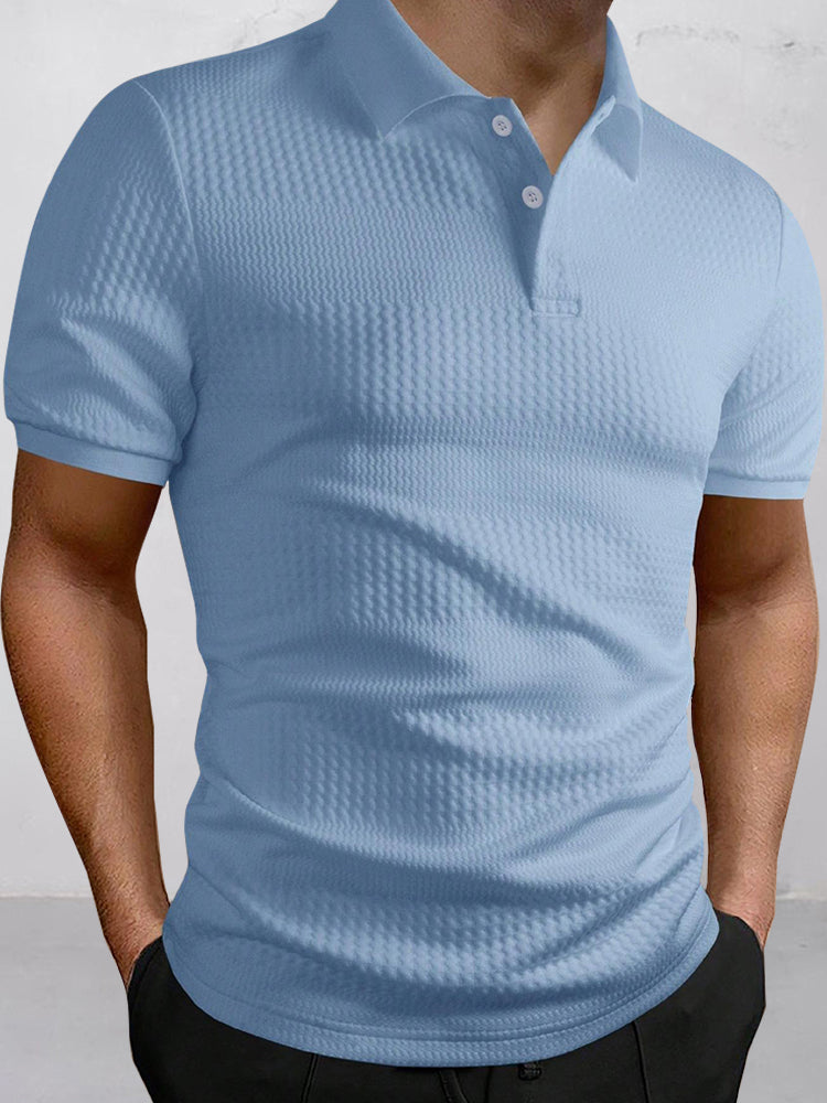 Juan - Polo de Jacquard Elegante