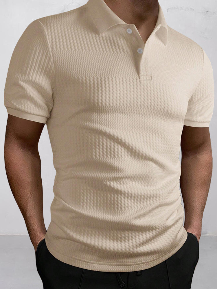 Juan - Polo de Jacquard Elegante