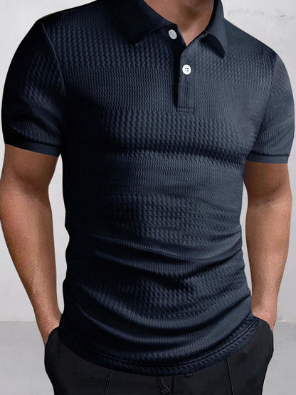 Juan - Polo de Jacquard Elegante