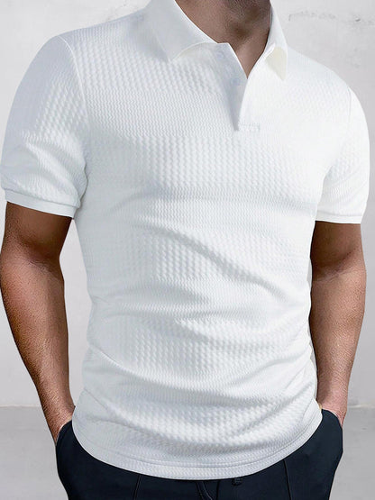 Juan - Polo de Jacquard Elegante