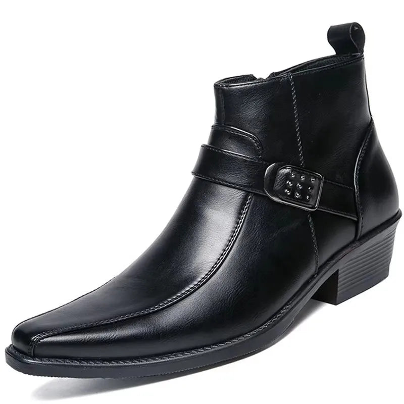 Esteban - Botines Vaqueros con Hebilla