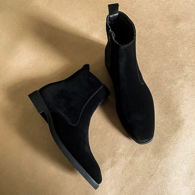 Julián - Botines Chelsea de Nobuck