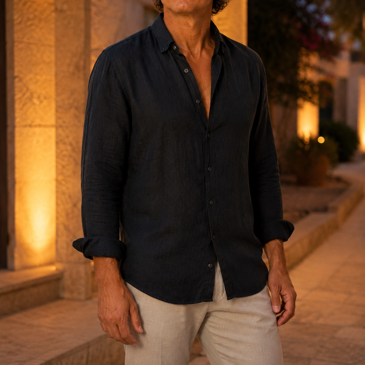 Mateo - Camisa de Lino Anderson
