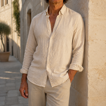 Mateo - Camisa de Lino Anderson