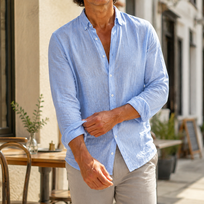 Mateo - Camisa de Lino Anderson