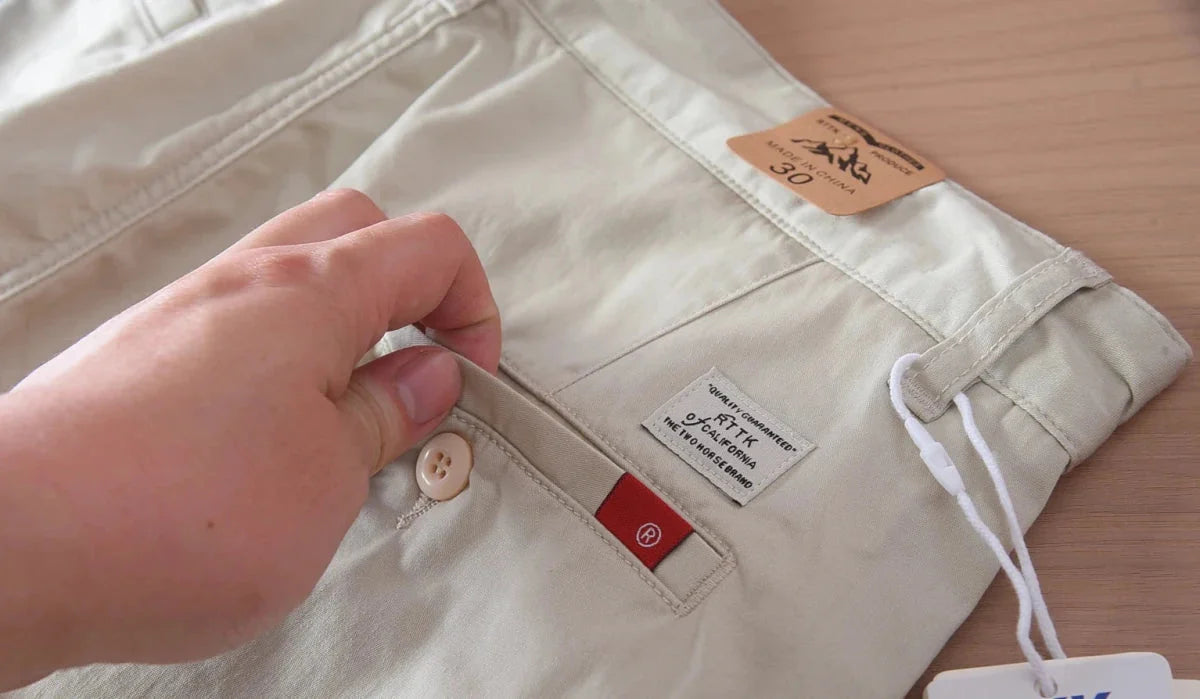 Rodrigo - Pantalones Chinos de Algodón