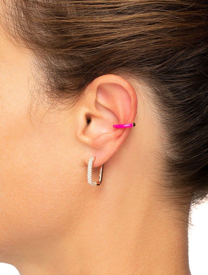 Pendientes Lily en Fucsia