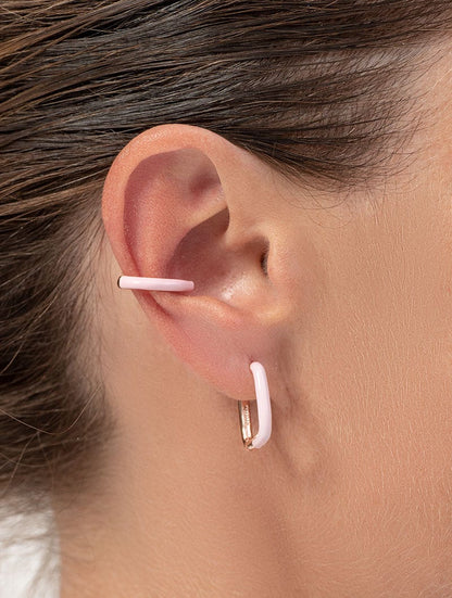 Pendientes LILY EN ROSA ÚNICA