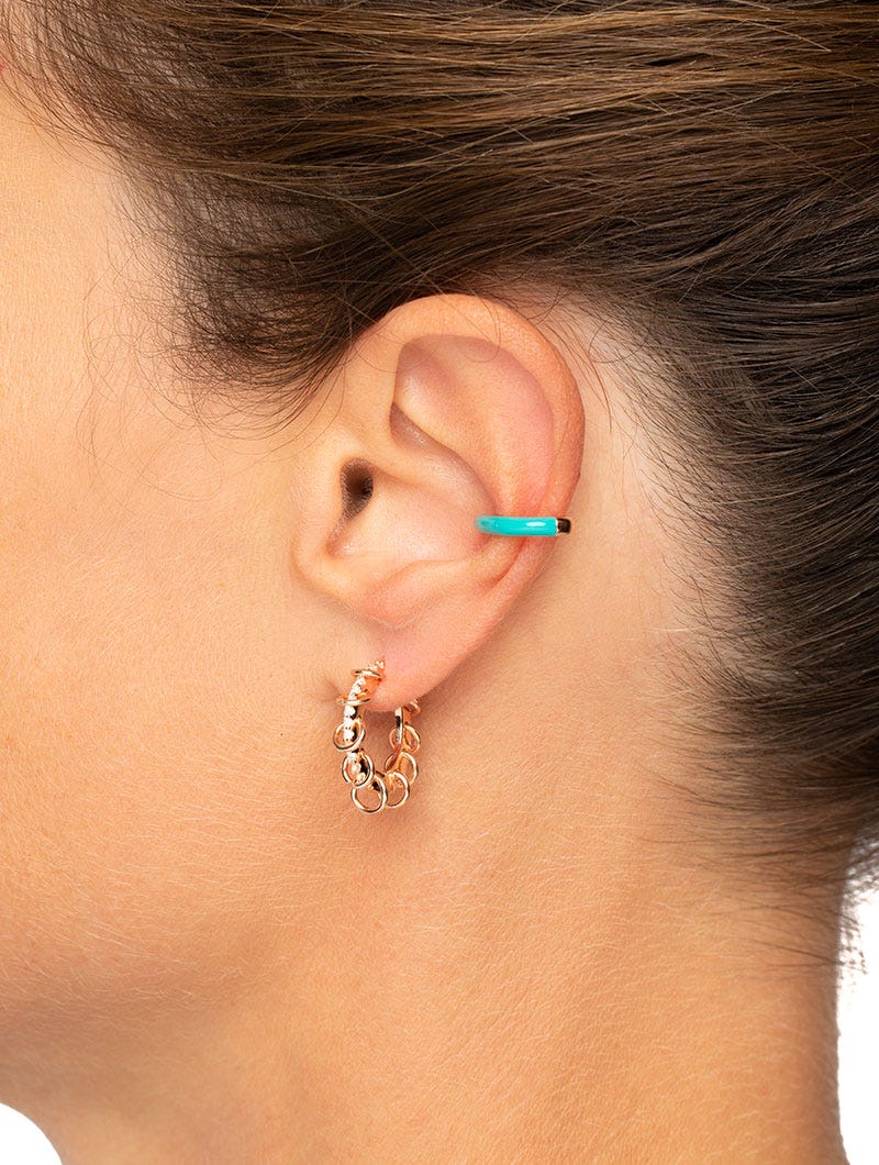 Pendientes Lily en Turquesa