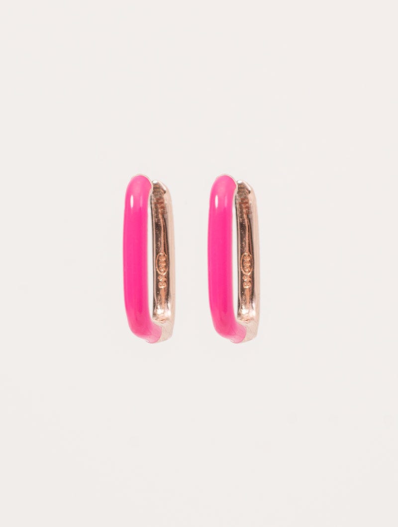 PENDIENTES JUDE EN FUCSIA ÚNICA