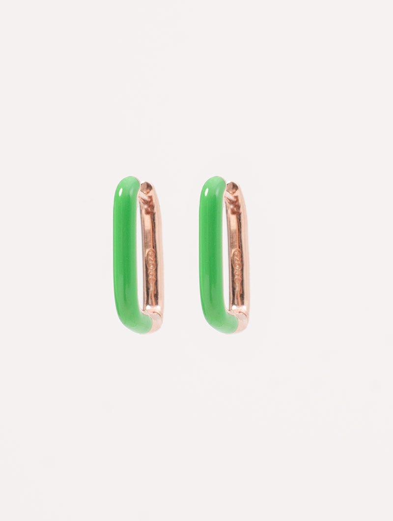 PENDIENTES JUDE EN VERDE ÚNICA