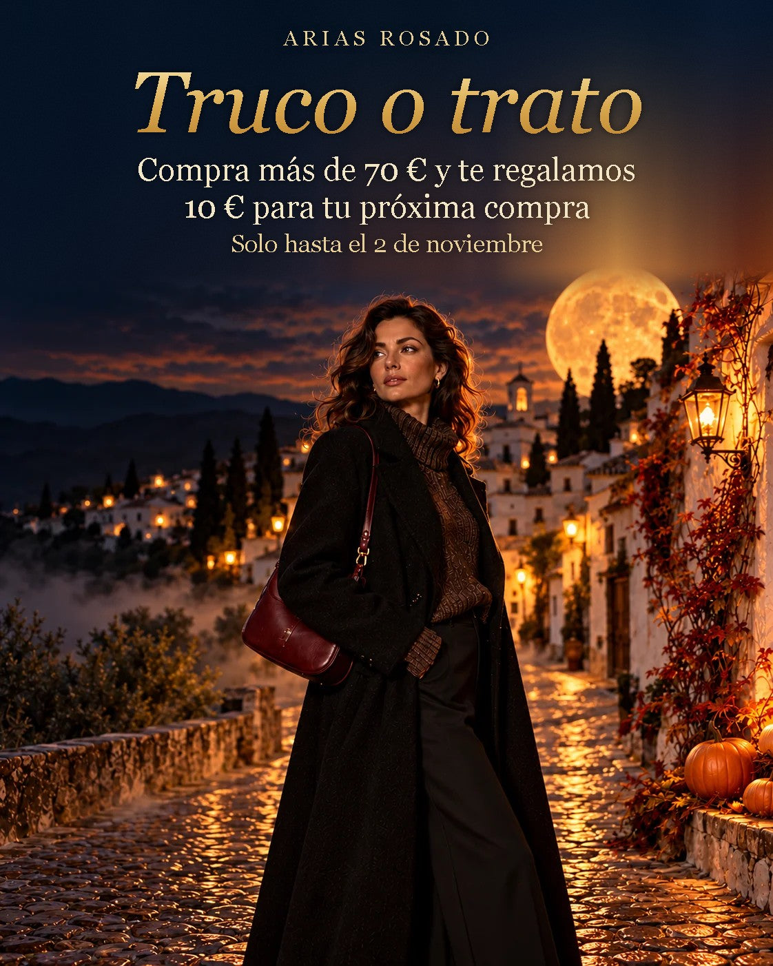 Truco o trato: compra más de 70 € y te regalamos 10 € para tu próxima compra