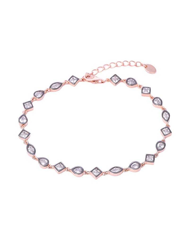 PULSERA AZURE EN ORO ROSA