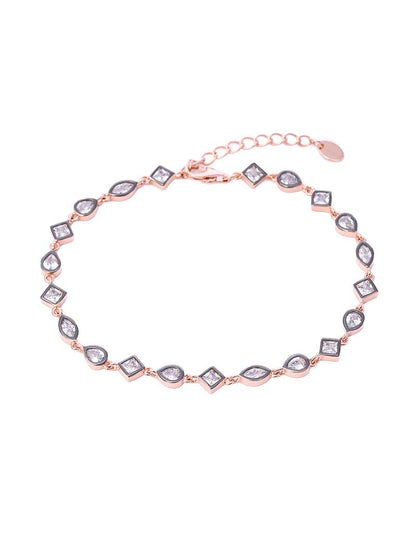 PULSERA AZURE EN ORO ROSA