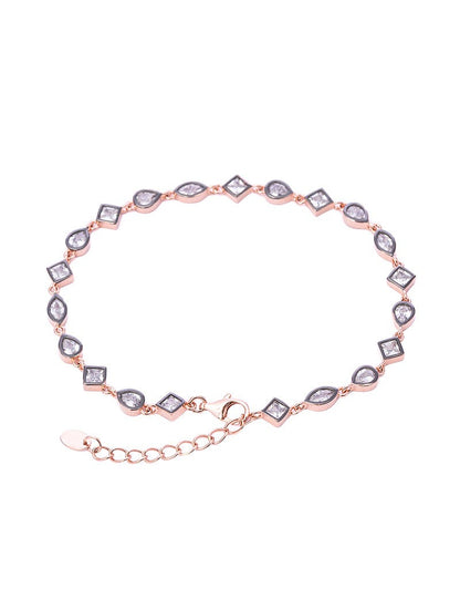 PULSERA AZURE EN ORO ROSA