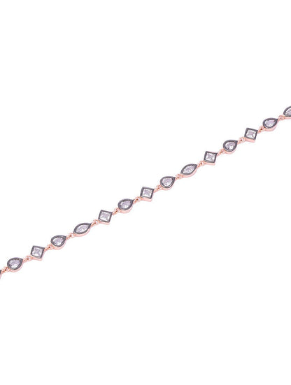 PULSERA AZURE EN ORO ROSA