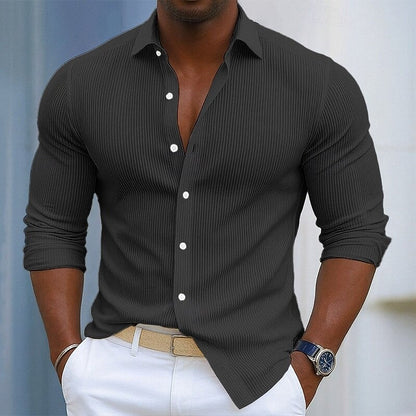 Martín - Camisa de Mezcla de Algodón Rizer