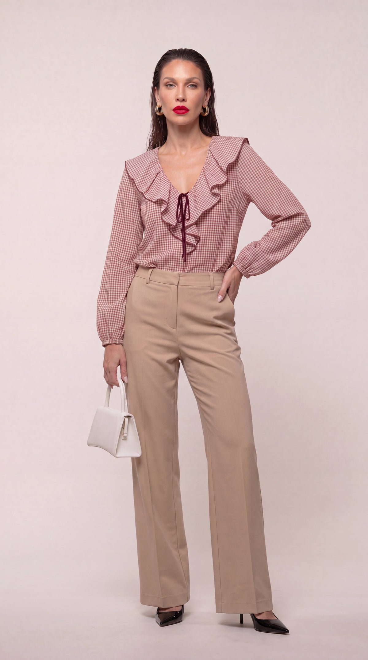 Rosario | Blusa de cuadros vichy