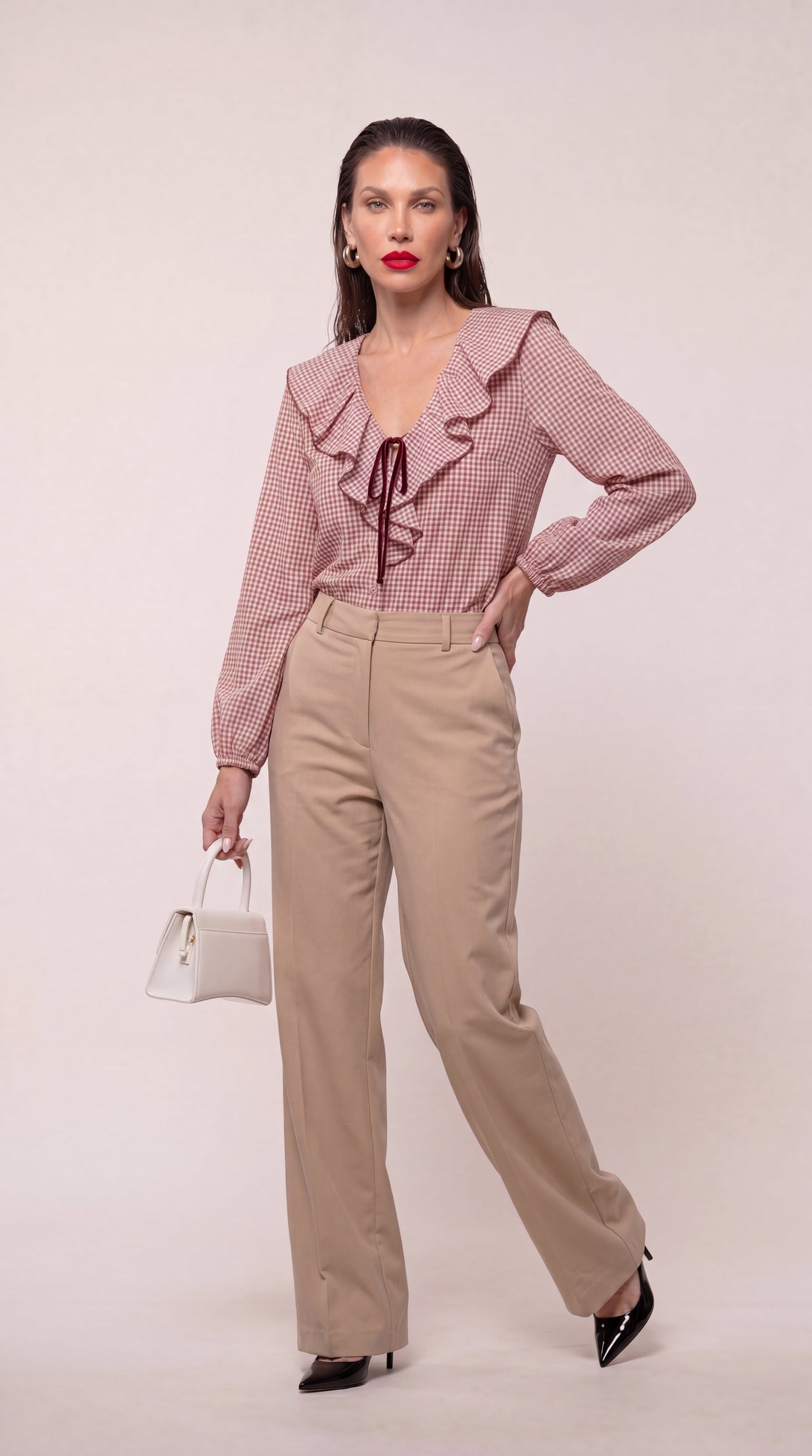 Rosario | Blusa de cuadros vichy