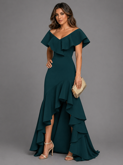 Nuria - Vestido de Noche Elegante