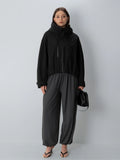 Nerea - Chaqueta impermeable oversize corta
